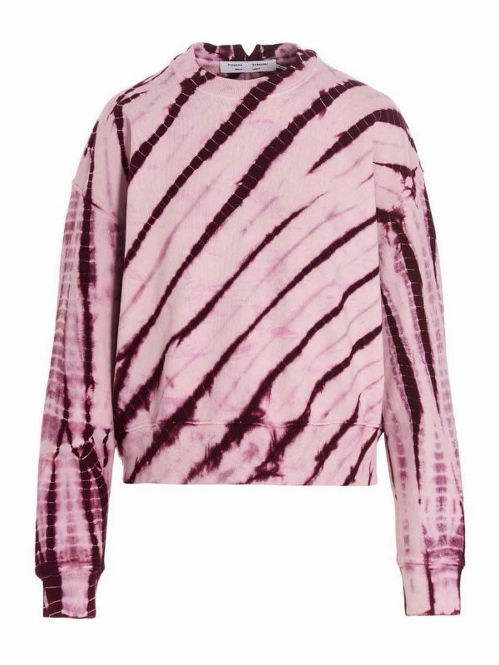 Proenza Schouler Tie Dye Print Crewneck Sweatshirt